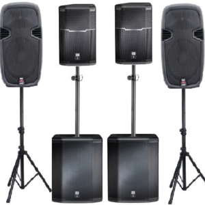 JBL EON515+JBL PRX 612M+JBL PRX618S 5100W nuoma